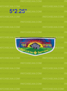 Patch Scan of Kansa Lodge 198 Flap