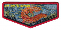 TSALI 2027 Cornerstone Conclave Flap (Hellbender) Daniel Boone Council #414