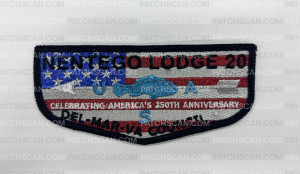 Patch Scan of Nentego Lodge 2026 Flap Set