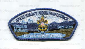 Patch Scan of GSMC Jonathan McDaniel CST 14-16 Support Lead CSP
