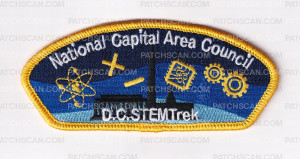 Patch Scan of National Capital Area Council - DC STEM Trek CSP