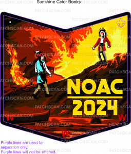 Patch Scan of NOAC 2024 Pocket Patch #2 (PO 102281)