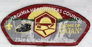 Patch Scan of Virgina Headwaters Council Delegate Set