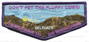 Patch Scan of Dan Beard Council NOAC 2024 Flap - Delegate