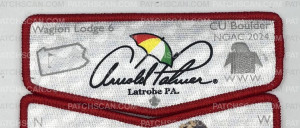 Patch Scan of Wagion Lodge NOAC Arnold Palmer Flap and Pocket Set