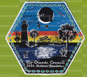 Patch Scan of Rio Grande Council 2026 Jamboree(Center)