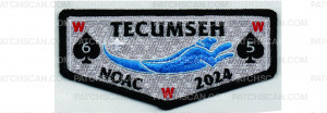 Patch Scan of NOAC 2024 Flap Spades (PO 101963)