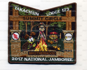 Patch Scan of Takachsin Lodge Jamboree Pocket - VIGIL 