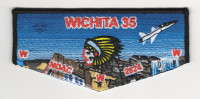 Wichita 35 NOAC 2024 flap black border Northwest Texas Council #587