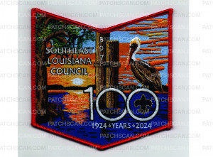 Patch Scan of 100th Anniversary Pocket Patch (PO 102091)