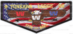Patch Scan of CAC TONKAWA LODGE FLAG FLAP