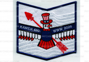 Patch Scan of America 250th Pocket Patch 2026 (PO 103726)