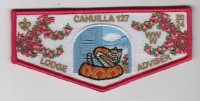 Cahuilla 127 2024 Lodge Adviser flap California Inland Empire Council #45