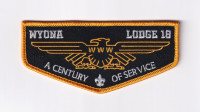 Wyona Flap A Century of Service  Columbia-Montour Council #504