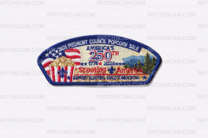 Patch Scan of Piedmont council Popcorn Sale 2026 CSP