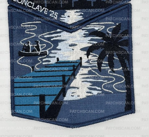 Patch Scan of Lenape Taino 2025 Flap
