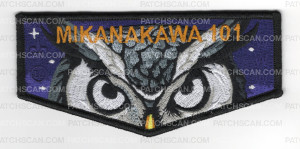 Patch Scan of Mikanakawa 115 Years(White/Flap)