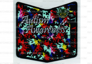 Patch Scan of 2024 NOAC Pocket Patch - Autism Awareness (PO 101762)