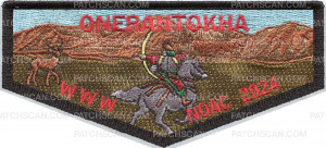 Patch Scan of ONERAHTOKHA 2024 NOAC HUNTER FLAP