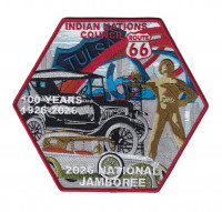 Indian Nations Council 2026 NJ Rt 66 Center patch Indian Nations Council #488