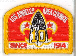 Patch Scan of X168749A LOS ANGELES AREA COUNCIL