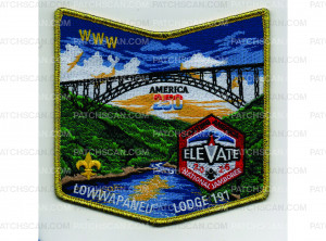Patch Scan of 2026 National Jamboree Pocket Patch (PO 103635)