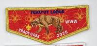 Tukuut Lodge 2025 TradeORee Flap Greater Los Angeles Area Council #33