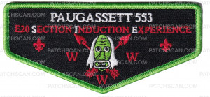 Patch Scan of Paugassett Lodge Flap - SIE Green