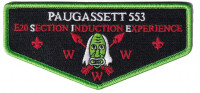 Paugassett Lodge Flap - SIE Green Housatonic Council #69