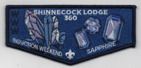 SHINNECOCK INDUCTION WKND FLAP Suffolk County Council #404