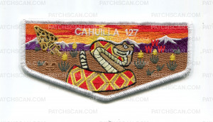 Patch Scan of Cahuilla 127 Golden Arrow flap