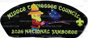 Patch Scan of 487703- 2026 National Jamboree - Retro 