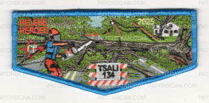 Patch Scan of DBC Tsali Lodge Helen Heroes 2025 (Trees)