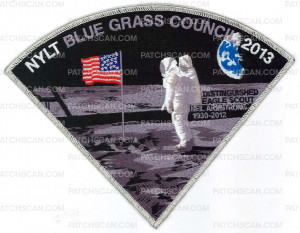 Patch Scan of X157759C NYLT BLUE GRASS COUNCIL 2013 (silver)