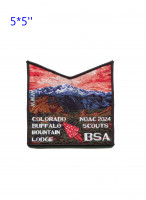 Buffalo Mountain Lodge NOAC 2024 Pikes Peak pocket patch Pathway to the Rockies