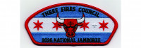 2026 National Jamboree CSP Chicago Flag (PO 103468) Three Fires Council #127