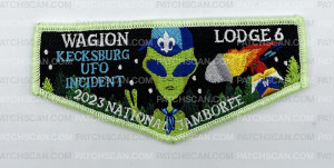 Patch Scan of Kecksburg UFO Incident OA Flap