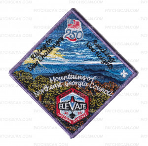 Patch Scan of Northeast Georgia Council 2026 Jamboree Set (Center)