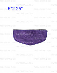 Patch Scan of Kansa Lodge 198 Flap (Purple)