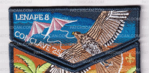 Patch Scan of Lenape Taino 2025 Flap