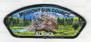 Patch Scan of Midnight Sun Council Porcupine