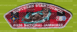 Patch Scan of North Star Council 2026 Jamboree (Otter) Metallic
