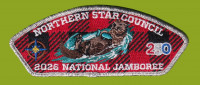 North Star Council 2026 Jamboree (Otter) Metallic Northern Star Council #250