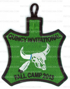 Patch Scan of X159919D QUINCY INVITATIONAL FALL 2013 (black)