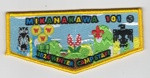 Mikanakawa 2024 Winter Camp STAFF Flap Circle Ten Council #571