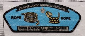 Patch Scan of Prairielands Jamboree Nope Rope 2023