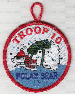 Patch Scan of X166389B TROOP 10 POLAR BEAR