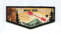 Toontuk Lodge NOAC 2024 Dip Netting (Flap) Midnight Sun Council #696