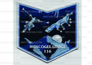 Patch Scan of NOAC 2024 Pocket Patch Blue (PO 102209)