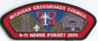 MCC 9/11 SCOUT SALUTE 2025 Michigan Crossroads Council #780